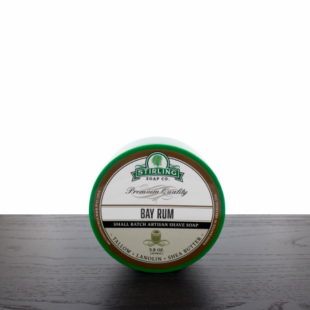 Stirling Soap Company Shave Soap, Bay Rum